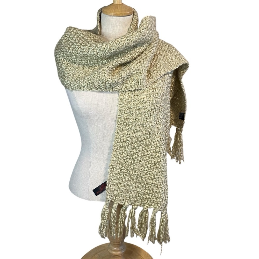 Di Firenze - Wheat colored chunky scarf